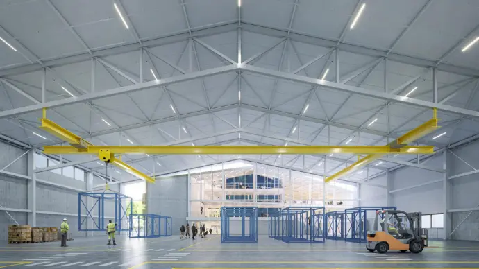 Industriële installatie voor Sobinco