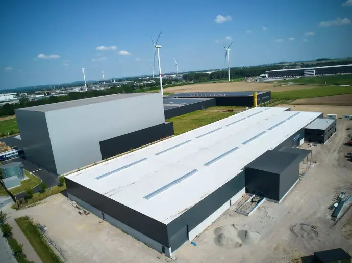 Industriële elektrische installatie voor Europal Packaging – nieuwe golfkartonfabriek in Blandain