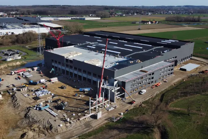 Industriële installatie voor Locinox Waregem
